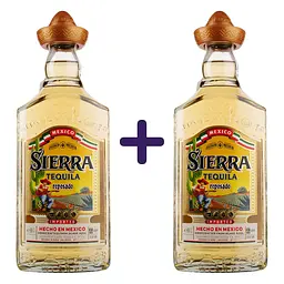 Текіла Sierra Reposado 35% 1 л (2 шт. х  0.5 л)