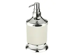 Дозатор для рідкого мила Kugu Versace Freestand 230C, Хром
