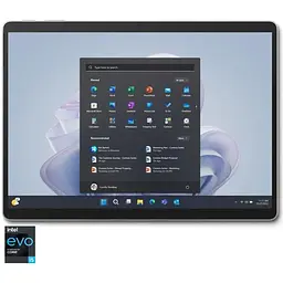 Ноутбук Microsoft Surface Pro 9 з процесором Intel® Core™ i5-1235U 4.40 GHz, 13", 8GB, 256GB SSD, Intel® UHD графікою, Windows 11 Home, Platinum