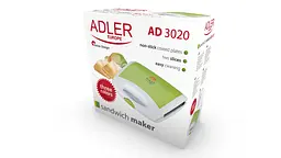 Сендвічниця Adler AD 3020 green - мініатюра 2
