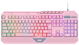 Клавіатура 2E Gaming KG315 RGB Pink (2E-KG315UPK)