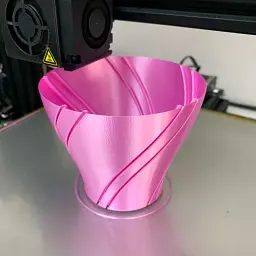 Пластик для 3D-принтера AzureFilm PLA SILK 1,75mm 1kg Princes Gleam/Pink (FL171-4010) - мініатюра 4