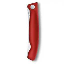 Кухонний ніж Victorinox SwissClassic Foldable Paring лезо 11см з черв. ручкою (блістер) - мініатюра 3