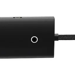 USB-хаб Baseus Lite Series 4-in-1 Hub Adapter Black (WKQX030401) [105720] - мініатюра 3