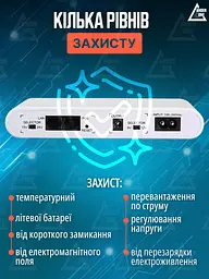 Джерело безперебійного живлення 8800 мА-г 5/9/12V USB Біле (5255404736) - мініатюра 3