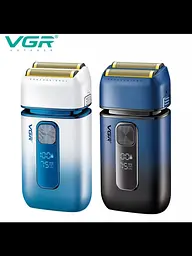 Электробритва шейвер VGR V-362 роторная сухого/влажного бритья IPX6 - миниатюра 6