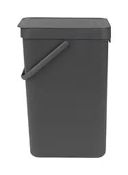 Відро для сміття Brabantia Sort&Go, 16 л, темно-сірий (109966) - мініатюра 2