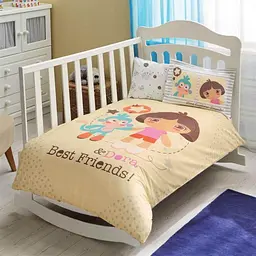 Комплект постільної білизни для немовлят Dora Best Friends Baby Tac Детский pbe0041445