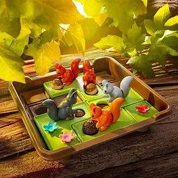 Настільна гра Smart Games Вперед, за горіхами! XXL Squirrels Go Nuts XXL - мініатюра 4
