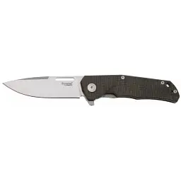 Ніж Lionsteel Q4ttro Green Burlap Micarta