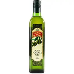 Олія оливкова Maestro de Oliva Pomace 500 мл скляна пляшка
