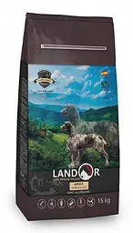 Сухий корм Landor Adult Lamb&Rice Ландор для дорослих собак усіх порід Ягня з рисом 15 кг
