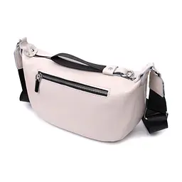 Сумка Vintage Жіноча через плече з натуральної шкіри Біла (22616) - мініатюра 3