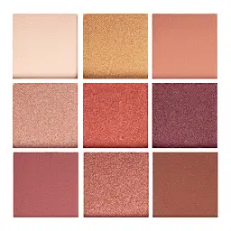 Палетка тіней для повік TopFace Maestro Academy Eyeshadow Bar 9 відтінків № 003 - мініатюра 6