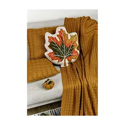 Плед Прованс Happy Fall Kosa Охра 130х170 см (4823093447080) - мініатюра 5