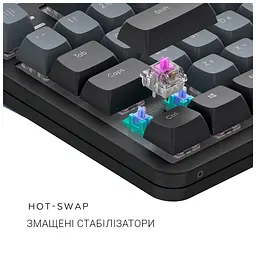 Клавіатура Dark Project ALU87 Midnight ABS RGB Mech G3MS Zircon Black (DPKB_MIDNIGHT_87_ANSI_UA) - мініатюра 8