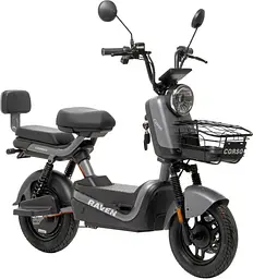 Електроскутер Двомісний Corso Raven (800W; 60V/20Ah) Сірий