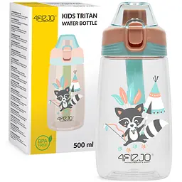 Пляшка для води дитяча 4FIZJO 500 мл Mix (P-5905973403696) - мініатюра 1