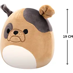 М'яка іграшка Squishmallows Бульдог Лофер 19 см (SQCR06596) - мініатюра 6