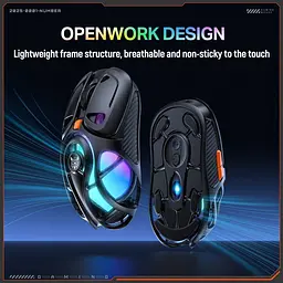 Миша Onikuma DM02 Wireless Black [161300] - мініатюра 8