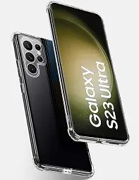 Панель BeCover Anti-Shock для Samsung Galaxy S23 Ultra SM-S918 Clear (708898) - мініатюра 3