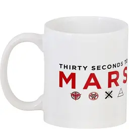 Кухоль GeekLand 30 секунд до Марса 30 Seconds to Mars CP 03.315 330 мл білий - мініатюра 3