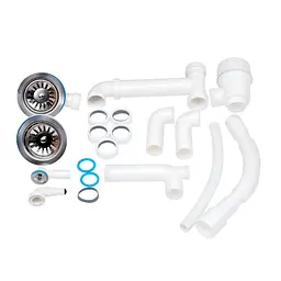 Кухонна мийка Lidz 1000x500/225 WHI-01 (LIDZWHI011000500225) - мініатюра 7