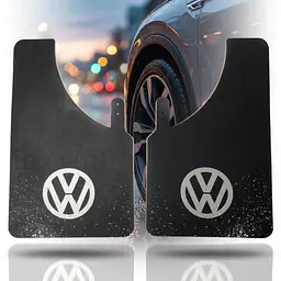 Бризковики універсальні Volkswagen 385 x 240 мм Гумові Speed ​​Master 2 шт