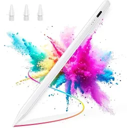 Стилус BAZO-20 для Pro 13''/12.9''/11''/ для iPad 6-11/A16/Mini 5/6-го покоління/Air 3/4/5 White