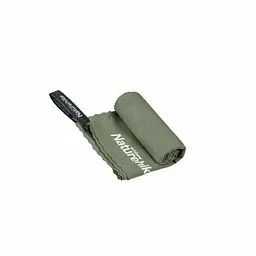 Рушник Naturehike MJ01 Ultralight NH19Y001-J, 80 см х 40 см, оливковий - мініатюра 2