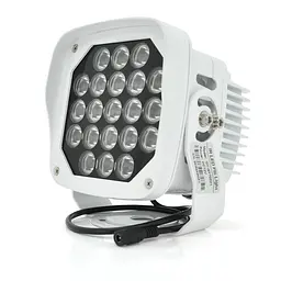 ІЧ-прожектор GY-IR70021-60W. 12V, 60W, 21LED, IP66, 850Нм, кут огляду 90 °, дальність до 150м.
