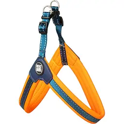 Шлея для собак Max & Molly Q-Fit Harness Matrix Orange L 59-63 см - мініатюра 3