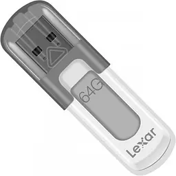 USB Флеш-накопичувач Lexar JumpDrive V100 64GB USB-А 3.2 (LJDV100-64GABGY) - мініатюра 3