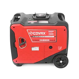 Генератор інверторний бензин COVAX CG8800i, 7.0kW, однофазний 220V, 50Hz, electrik starter, KM172Fi 4-stroke, бак 10L, 610х470х545mm, 45kg - мініатюра 4