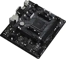 ASRock B550M-HDV (AM4/B550, 2*DDR4, PCIex16, DVI/HDMI/VGA, 4xSATA, M.2, GLan, 7.1ch, mATX) - мініатюра 3