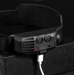 Налобний гнучкий силіконовий ліхтар VTech CB 689-3 акумуляторний, 4 режими світіння - мініатюра 7