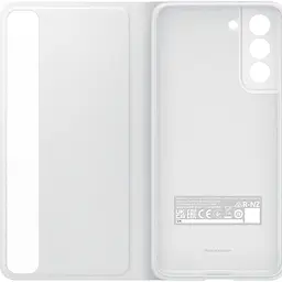 Оригінальний чохол-книжка для Samsung Galaxy S21 FE (G990) S-View Clear View Smart Cover White EF-ZG990CWEGRU - мініатюра 5