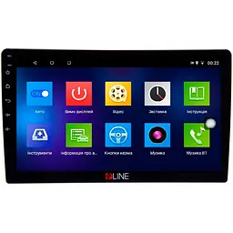 Автомагнитола Qline AMR-1023 Android 10 2/32GB 10" [99510] - мініатюра 3