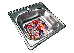 Кухонна мийка Romzha (Eko) Fifika Satin RO47123, Сірий - мініатюра 6