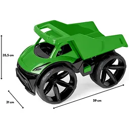 Самоскид Wader Maximus зелений (64010) - мініатюра 3