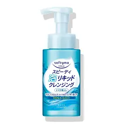 Японська піна для демакіяжу Kose Softymo Speedy Foaming Liquid Cleansing без олій, 200 мл