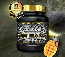 Передтренік Scitec Nutrition Big Bang 3.0 Mango 825 г - мініатюра 2