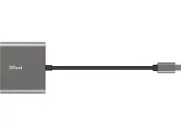 Док-станція для ноутбука Trust Dalyx 3-in-1 Multiport USB-C Adapter ALUMINIUM (23772) - мініатюра 5