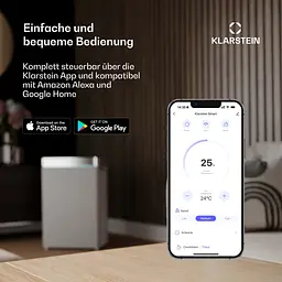 Мобільний кондиціонер Klarstein Breeze Box 7K Smart PAC (10046093) - мініатюра 7