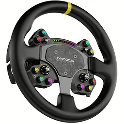 Кермо MOZA Racing RS V2 Steering for PC, 33cм., 10кн., RGB - мініатюра 3