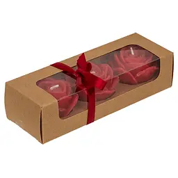 Набір свічок троянда Red colored candle GRAJMY RAZEM 74-3308 102784