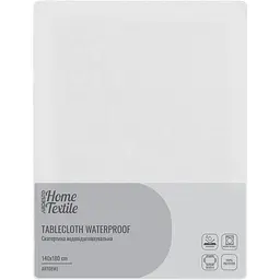 Скатертина Ardesto Waterproof Jacquard 140х180 см білий (ART08WJ)