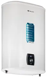Водонагрівач Willer EVH50DRI Libra, White, 2000W, 50л, плаский, сухий ТЕН, універсальний монтаж, 2 ТЕНи, D, 86.5х47х27см - мініатюра 2