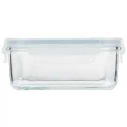 Контейнер Glasslock скляний з пластиковою кришкою квадратний 900 мл (MCSB-090) - мініатюра 3