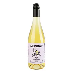 Сидр Monbar Яблуко-бузина напівсухий купажний легкий газований пастеризований 4.4% 750 мл